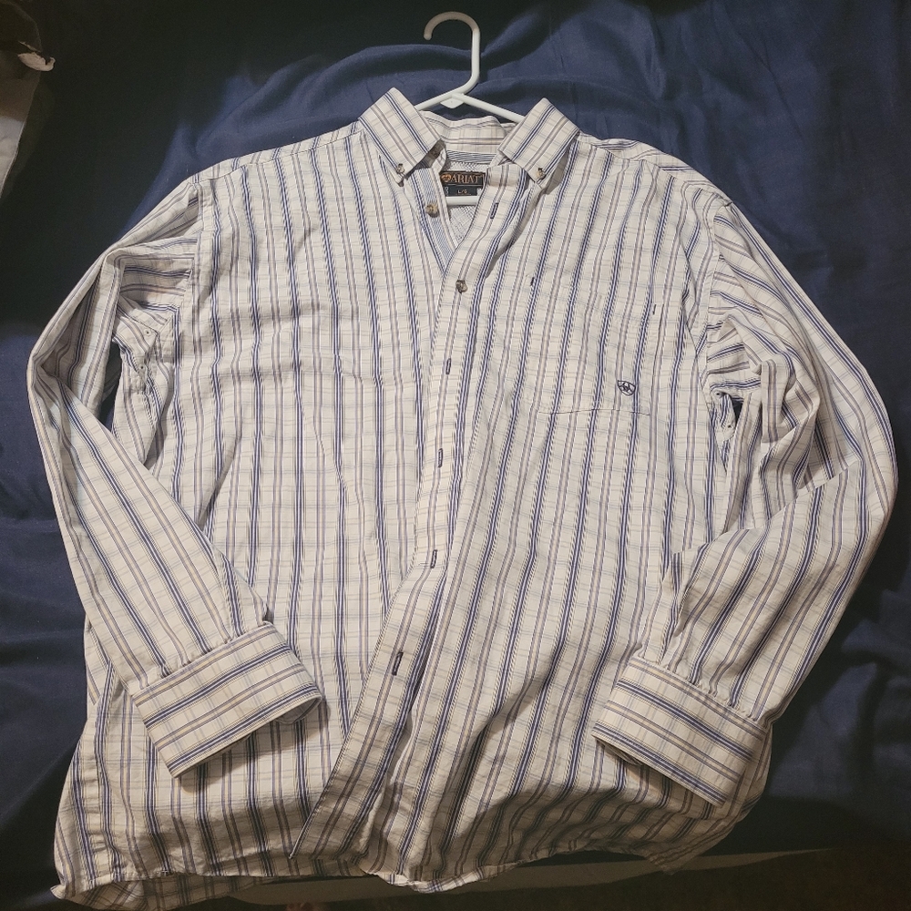 Mens Ariat dress shirt
